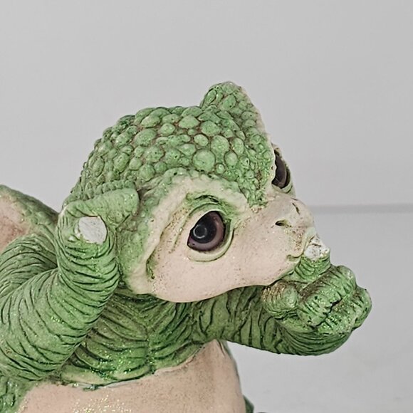 Vintage Marty Dragon Keep Baby Dragon Figurines Set Of 3 FLAWS AS IS - Picture 7 of 16